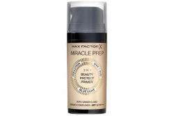 Праймер основа под макияж - Max Factor Miracle Prep 3 in 1 Beauty Protect Primer