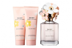 Marc Jacobs Daisy Eau So Fresh - Набор (edt 75ml + b/lol 75ml + sh/g 75ml)