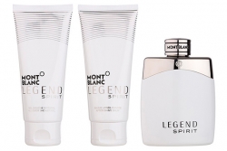Montblanc Legend Spirit - Набор (edt 100ml + ash/balm 100ml + sh/gel 100ml)