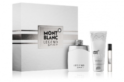 Montblanc Legend Spirit - Набор (edt 100ml + ash/balm 100ml + edt 7.5ml)