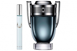 Paco Rabanne Invictus Intense - Набор (edt 100ml + edt 10ml)