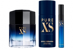 Paco Rabanne Pure XS - Набор (edt 50ml + edt 10ml + deo 150ml)