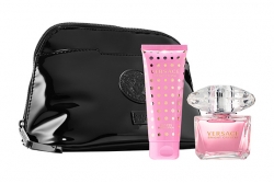 Versace Bright Crystal - Набор (edt 90ml + b/lot 100ml + bag)