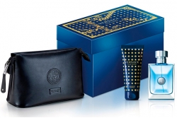 Versace Versace Pour Homme - Набор (edt/100ml+sh/gel/100ml+bag)