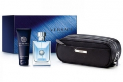 Versace Versace Pour Homme - Набор (edt/100ml+sh/gel/100ml+bag)