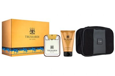 Trussardi My Land - Набор (edt 100ml + sh/g 100ml + bag)