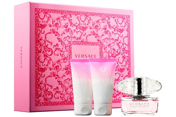 Versace Bright Crystal - Набор (edt 50ml + b/l 50ml + sh/gel 50ml)