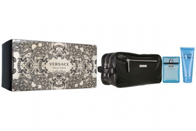 Versace Man Eau Fraiche - Набор (edt 100ml + sh/gel 100ml + bag)