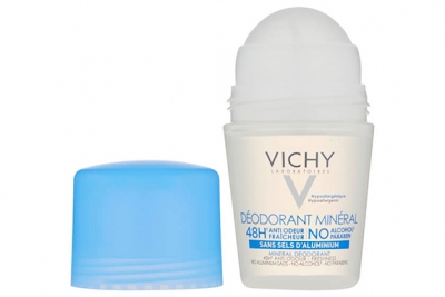 Шариковый дезодорант минеральный без солей алюминия - Vichy Deodorant Mineral 48 H