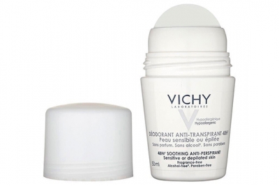 Шариковый дезодорант для чувствительной кожи - Vichy Sensitive Anti-Transpirant 48 H