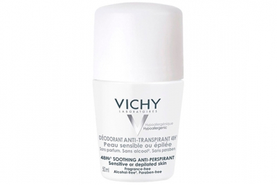 Шариковый дезодорант для чувствительной кожи - Vichy Sensitive Anti-Transpirant 48 H