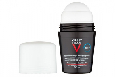 Шариковый дезодорант - Vichy Homme Deo Roll-on Anti-Perspirant 48 H