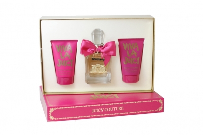 Juicy Couture Viva La Juicy - Набор (edp/100ml + b/l/125ml + s/g/125ml)